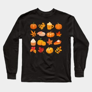 Cottage core fall lovers. Long Sleeve T-Shirt